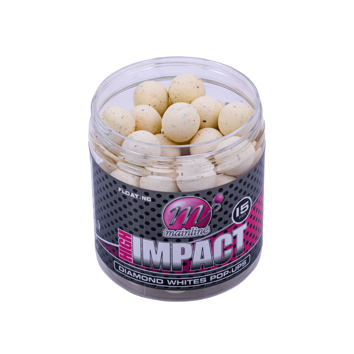 Mainline High Impact Pop-up Diamond Whites 15 MM 1 Mainline High Impact Pop-up Diamond Whites 15 MM