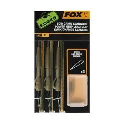 Fox Edges Camo Leadcore Leader Power Grip Lead Clip