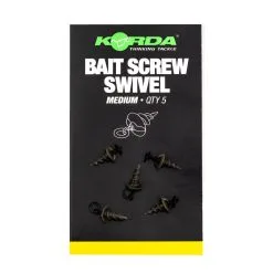 Korda Micro Ring Swivel Bait Screw Medium