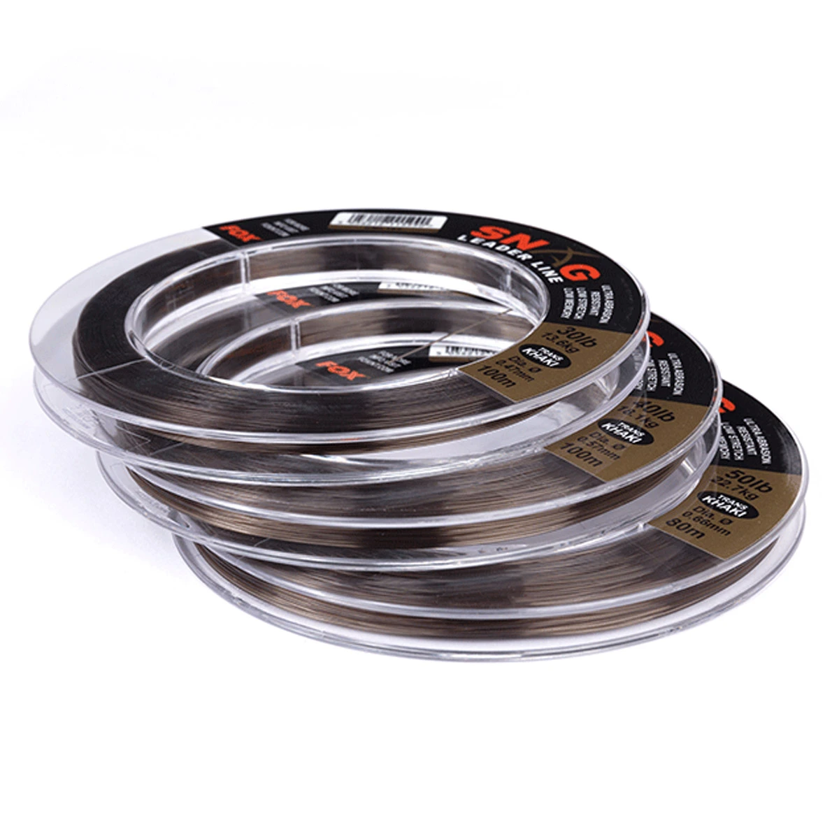 Fox Snag Leader Trans Khaki 2 Fox Snag Leader Trans Khaki - Afbeelding 2