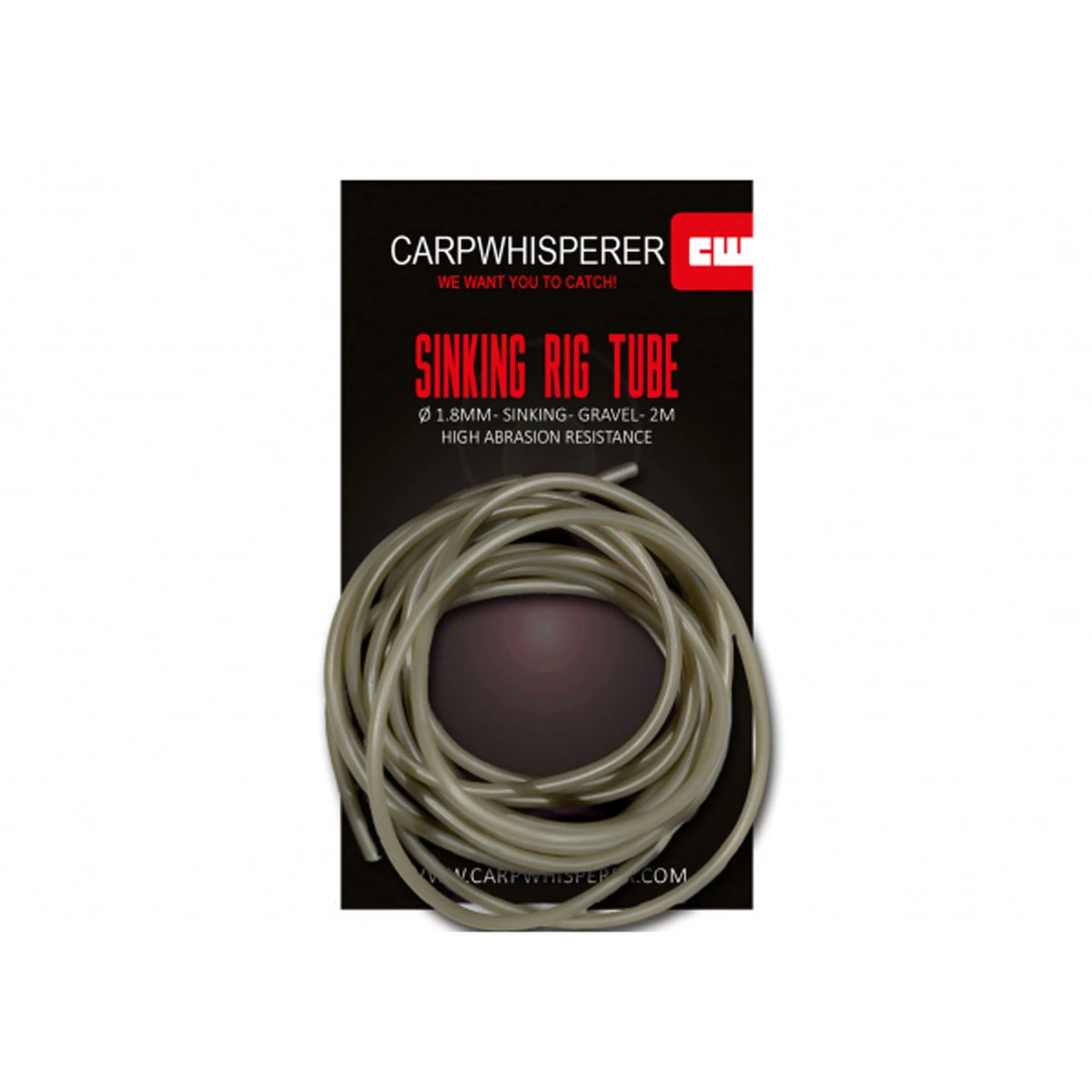 Carp Whisperer - Sinking Rig Tube - 2 Mtr 1 Carp Whisperer - Sinking Rig Tube - 2 Mtr