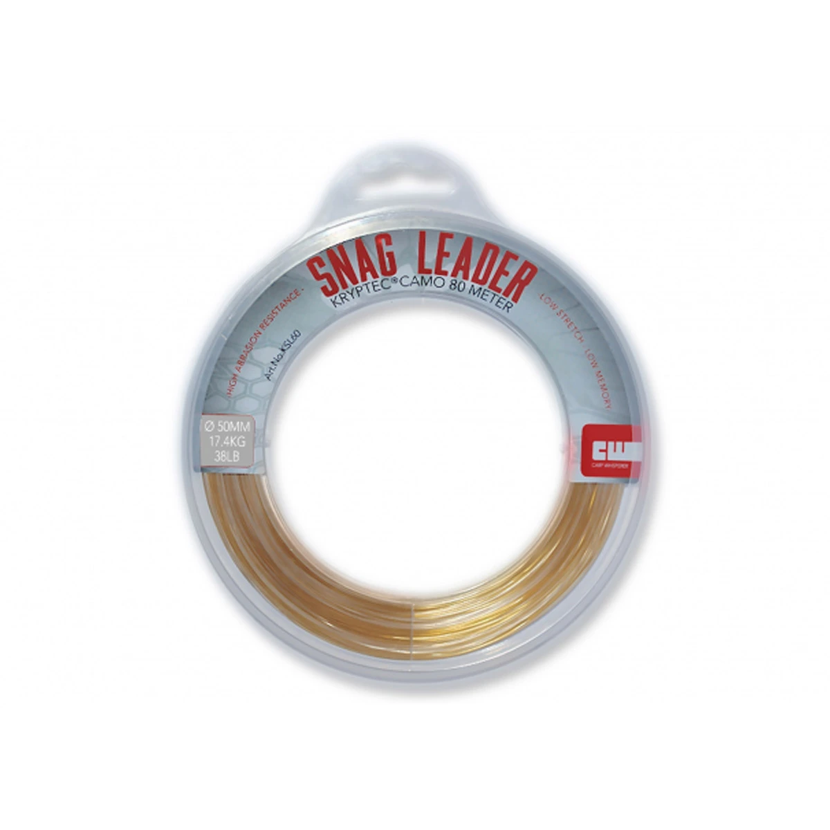 Carp Whisperer - Snag Leader - 80 Mtr 2 Carp Whisperer - Snag Leader - 80 Mtr - Afbeelding 2