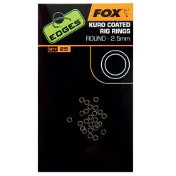 Fox EDGES™ Kuro Coated Rig Rings