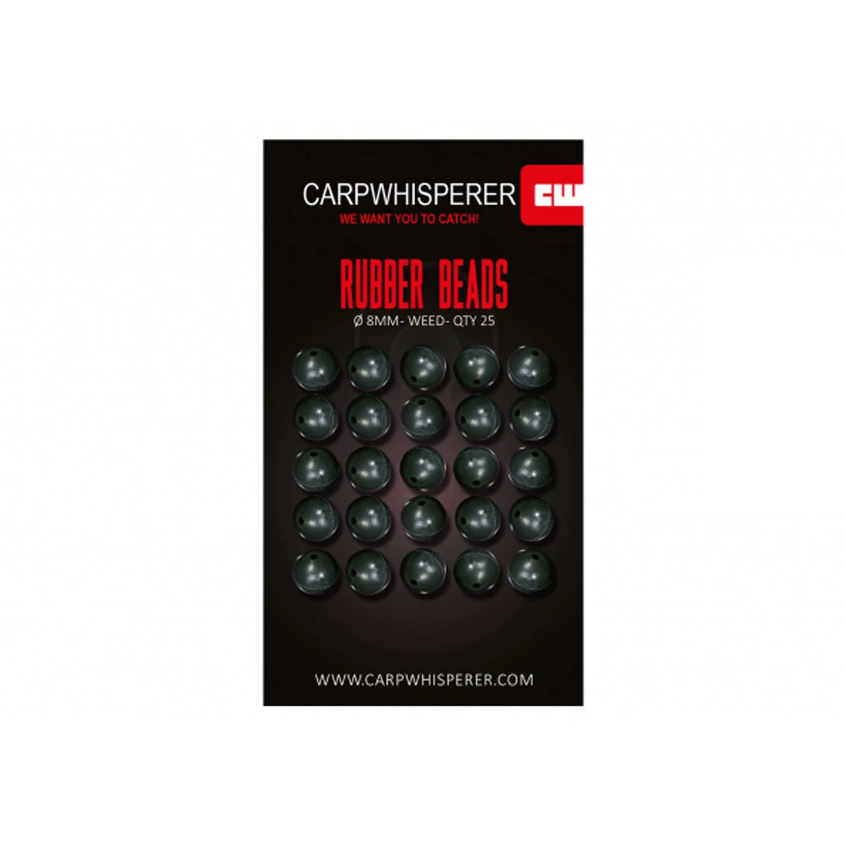 Carp Whisperer - Rubber Bead 6 Mm - Size 6 3 Carp Whisperer - Rubber Bead 6 Mm - Size 6 - Afbeelding 3