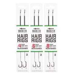 Korda Basix Hair Rigs Wide Gape
