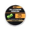 Fox Edges Zig & Floater Hooklink Trans Khaki
