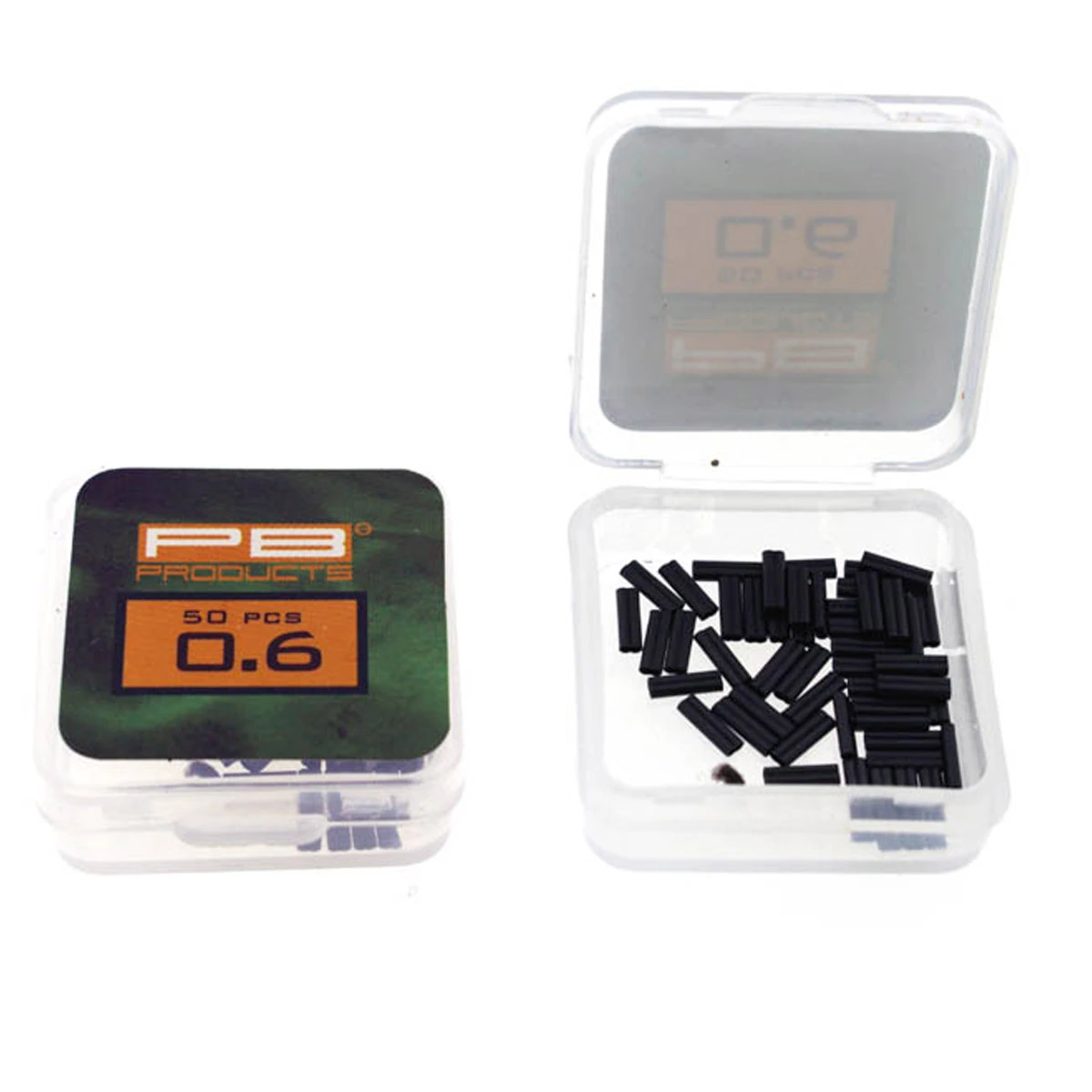 Pb Products Double Barrel Crimps Dull Black 2 Pb Products Double Barrel Crimps Dull Black - Afbeelding 2