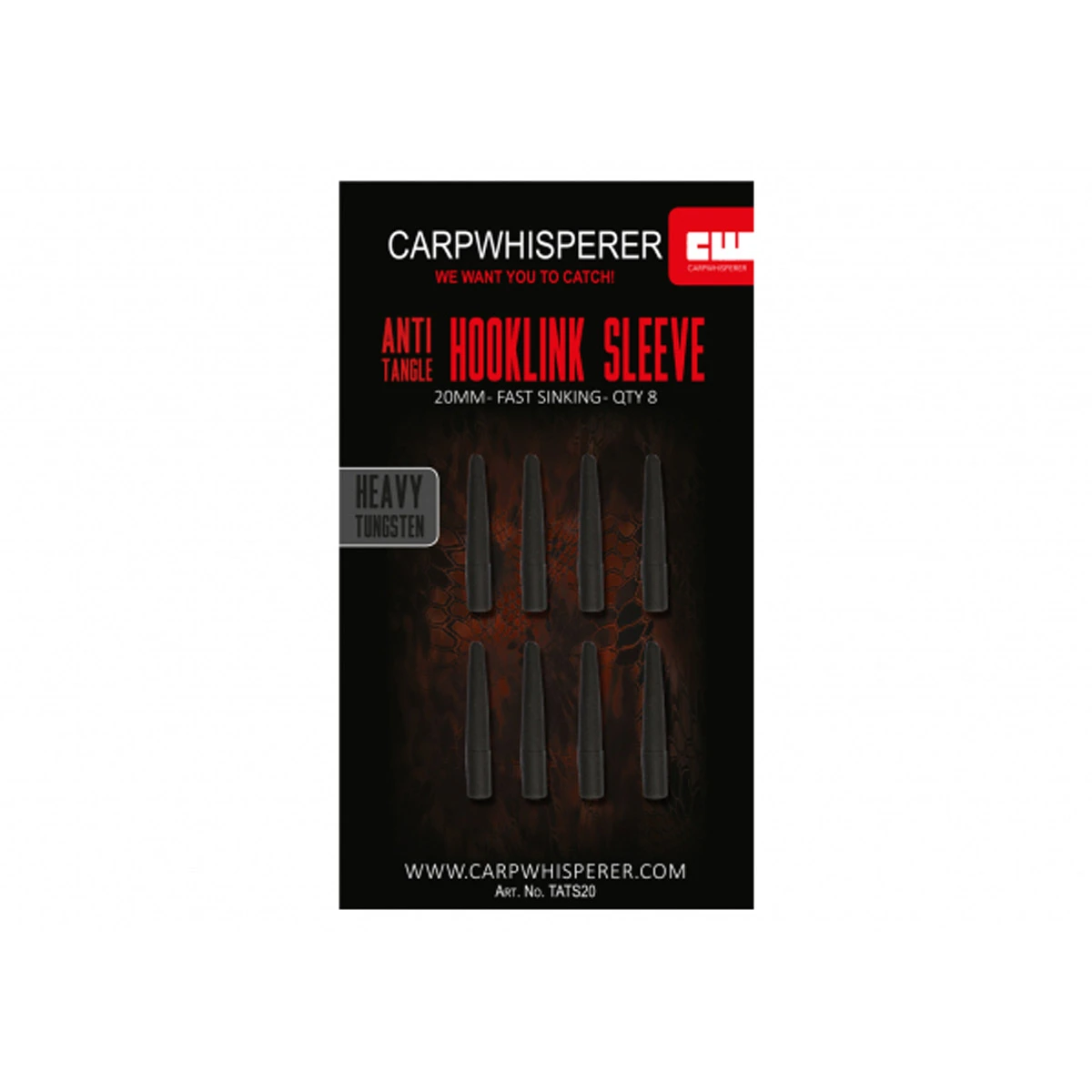 Carp Whisperer - Tungsten Hooklinks Sleeves 1 Carp Whisperer - Tungsten Hooklinks Sleeves