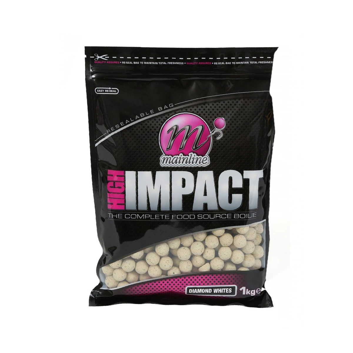 Mainline High Impact Boilies Diamond Whites 1 Mainline High Impact Boilies Diamond Whites