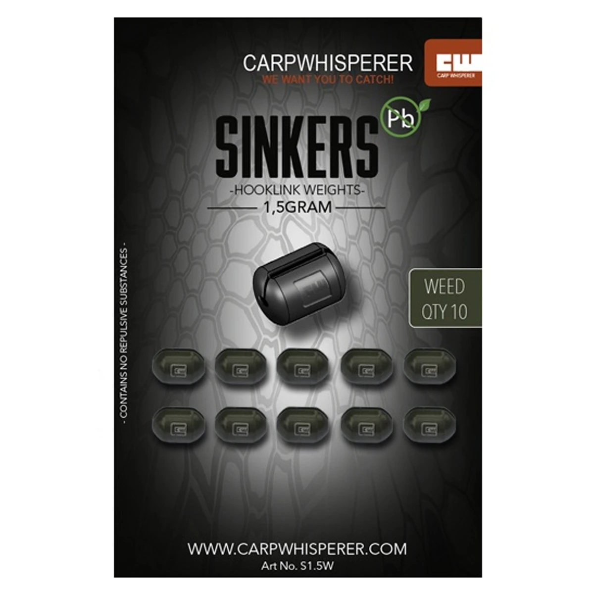 Carp Whisperer - Sinkers Quick Change Silt 1 Carp Whisperer - Sinkers Quick Change Silt