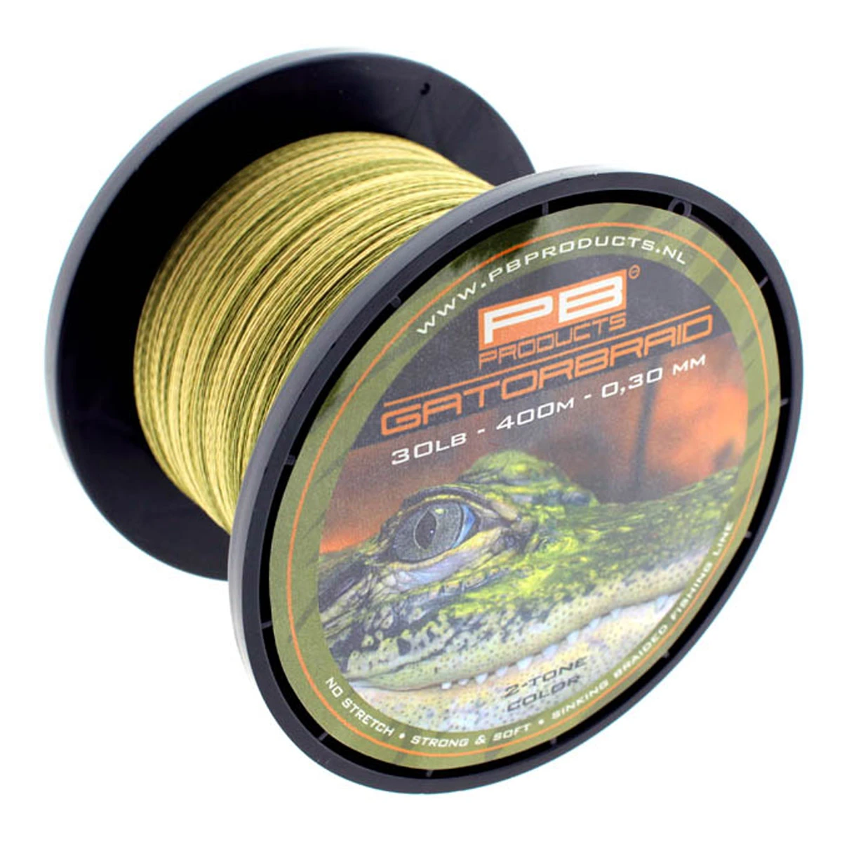PB Products Gator Braid 2-tone Camo 400 M 2 PB Products Gator Braid 2-tone Camo 400 M - Afbeelding 2