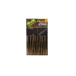 Fox Edges Camo Naked Line Tail Rubbers Size 10