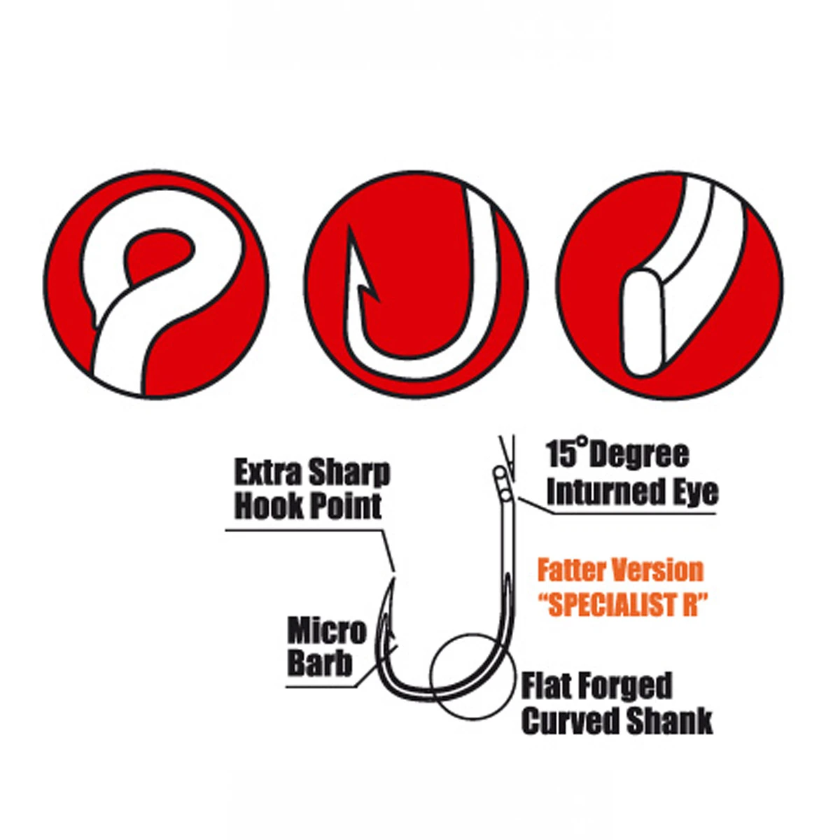 Gamakatsu G Carp PTFE Sprecialist R 3 Gamakatsu G Carp PTFE Sprecialist R - Afbeelding 3